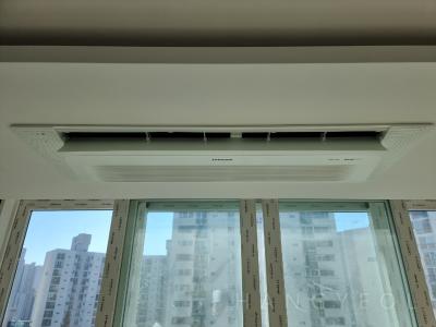 대전광역시 유성구 전민동 엑스포아파트 시스템에어컨 설치 사례