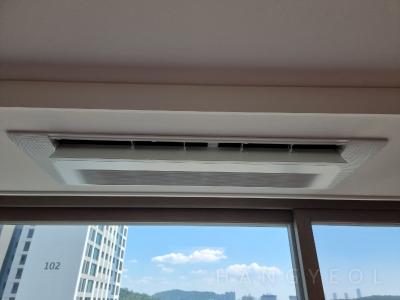 인천광역시 미추홀구 용현동 시티오씨엘 1단지 시스템에어컨 설치 사례