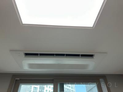 충청남도 홍성군 홍북읍 모아미래도 메가시티 1차 시스템에어컨 설치 사례