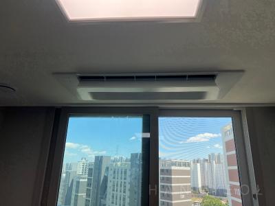 경기도 파주시 다율동 해오름마을1단지중흥S클래스에듀하이아파트 시스템에어컨 설치 사례