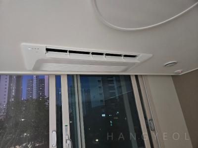 충청북도 청주시 흥덕구 오송읍 오송역파라곤센트럴시티2차 시스템에어컨 설치 사례