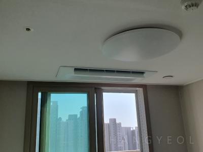인천광역시 서구 청라동 청라제일풍경채2차에듀앤파크 시스템에어컨 설치 사례