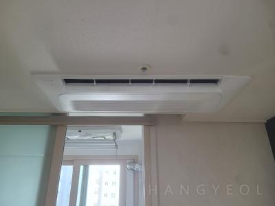 경기도 하남시 망월동 미사강변 푸르지오 시스템에어컨 설치 사례