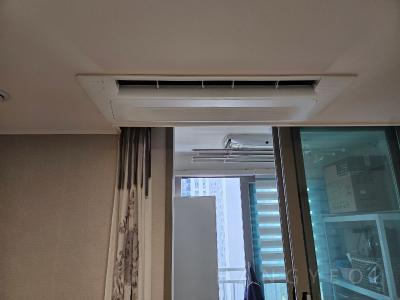 경기도 하남시 감이동 포웰시티 푸르지오 라포레 시스템에어컨 설치 사례