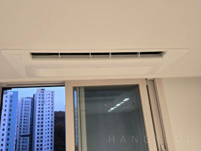 경기도 성남시 분당구 대장동 판교해링턴플레이스 시스템에어컨 설치 사례