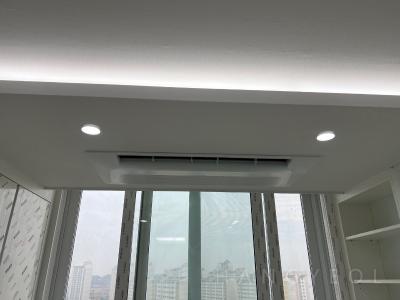 인천광역시 남동구 논현동 별빛마을 웰카운티 시스템에어컨 설치 사례
