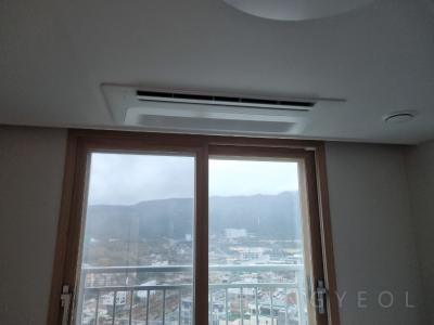 충청남도 보령시 명천동 더 베스트 예미지 아파트 시스템에어컨 설치 사례