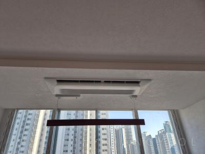경기도 화성시 반송동 동탄시범한빛마을 케이씨씨스위첸 시스템에어컨 설치 사례