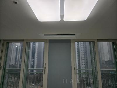 충청남도 천안시 서북구 두정동 이안더센트럴 시스템에어컨 설치 사례