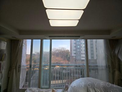 경기도 수원시 영통구 하동 광교호수마을 호반써밋 시스템에어컨 설치 사례
