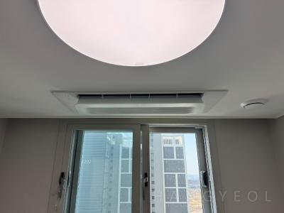 경기도 오산시 탑동 오산세교 한신더휴 시스템에어컨 설치 사례