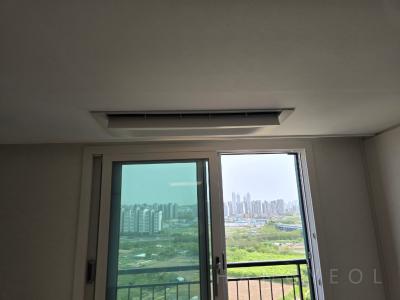 경기도 수원시 영통구 망포동 영통푸르지오파인베르 시스템에어컨 설치 사례