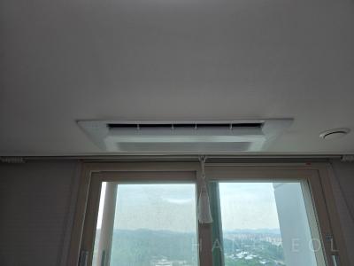 경기도 안산시 상록구 성포동 안산파크 푸르지오 시스템에어컨 설치 사례
