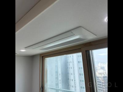 부산광역시 남구 대연동 대연파크푸르지오 시스템에어컨 설치 사례