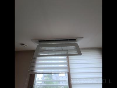 경기도 화성시 청계동 동탄역 시범리슈빌 아파트 시스템에어컨 설치 사례