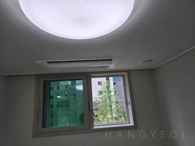 경기도 평택시 고덕동 로제비앙엘가에듀센트럴 시스템에어컨 설치 사례