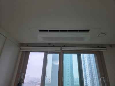 경기도 안산시 상록구 성포동 안산파크 푸르지오 시스템에어컨 설치 사례