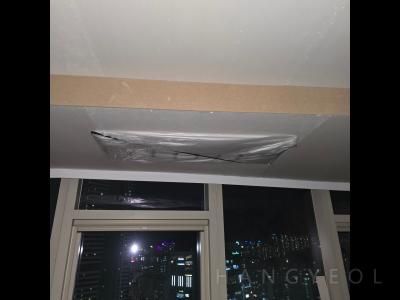 부산광역시 해운대구 우동 해운대두산위브더제니스 시스템에어컨 시공 현장 1
