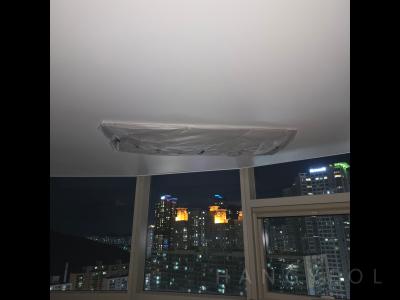 부산광역시 해운대구 우동 해운대두산위브더제니스 시스템에어컨 시공 현장 4