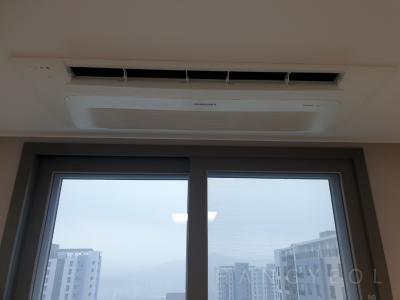 충청남도 아산시 탕정면 한들물빛도시지웰시티센트럴푸르지오2단지 시스템에어컨 설치 사례
