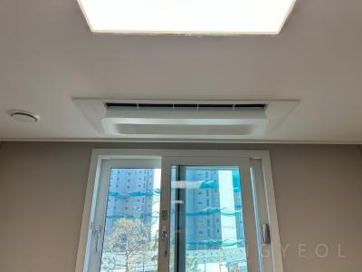 경기도 평택시 현덕면 e편한세상 평택라씨엘로아파트 시스템에어컨 실내기