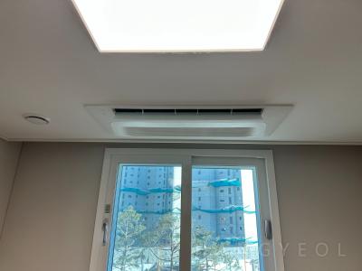 경기도 평택시 현덕면 e편한세상 평택라씨엘로아파트 시스템에어컨 실내기