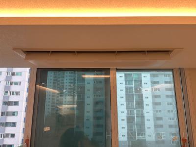 경기도 성남시 분당구 야탑동 탑마을벽산아파트 시스템에어컨 설치 사례