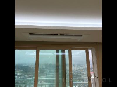 경기도 용인시 기흥구 영덕동 용인기흥효성해링턴플레이스 시스템에어컨 설치 사례