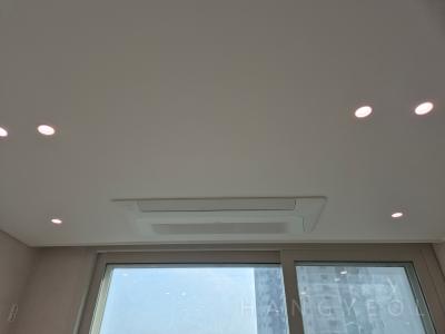 울산광역시 남구 삼산동 한화 꿈에그린 아파트 시스템에어컨 시공 현장 1