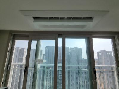 경기도 수원시 권선구 호매실동 호매실경남아너스빌 시스템에어컨 설치 사례
