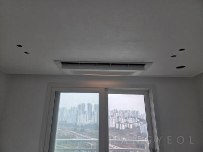 경기도 화성시 영천동 동탄역 센트럴 예미지 시스템에어컨 설치 사례