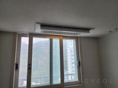 부산광역시 금정구 구서동 구서에스케이뷰1단지 시스템에어컨 설치 사례