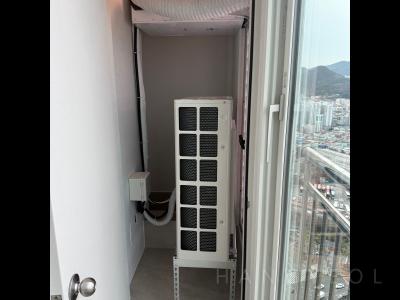 부산광역시 부산진구 부암동 서면쌍용스윗닷홈SKY 시스템에어컨 실외기