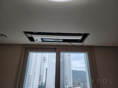 경상남도 진주시 평거동 더 퀸즈웰가 시스템에어컨 실내기