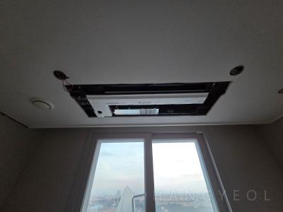 경기도 평택시 고덕면 고덕하늘채 시그니처 시스템에어컨 시공 현장 2