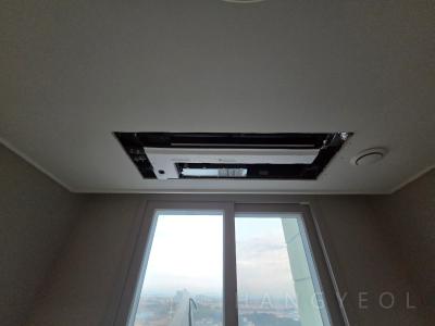 경기도 평택시 고덕면 고덕하늘채 시그니처 시스템에어컨 시공 현장 4
