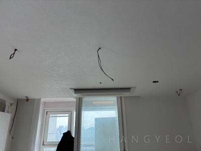 대전광역시 유성구 상대동 도안신도시9블록 트리풀시티아파트 시스템에어컨 시공 현장 4