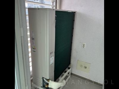 대전광역시 유성구 상대동 도안신도시9블록 트리풀시티아파트 시스템에어컨 시공 현장 7