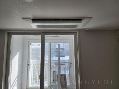 경기도 화성시 청계동 동탄역 시범한화 꿈에그린 프레스티지 시스템에어컨 실내기