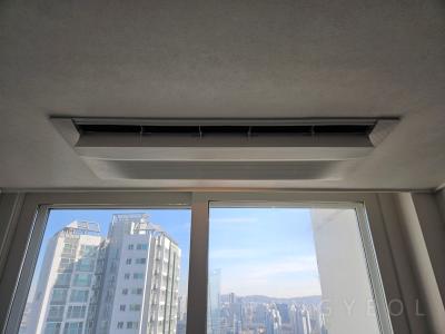 경기도 화성시 석우동 동탄 예당마을 푸르지오 아파트 시스템에어컨 설치 사례
