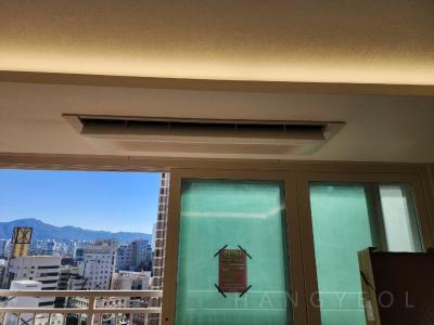 경상남도 창원시 성산구 용호동 용지 아이파크 시스템에어컨 실내기