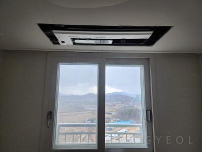 충청남도 천안시 동남구 청당동 청당동 한양수자인 블루시티 시스템에어컨 시공 현장 6