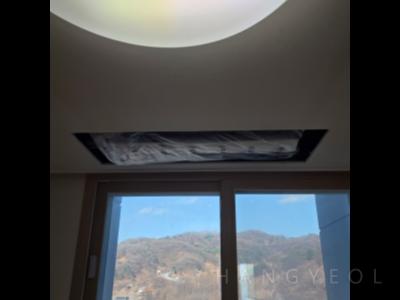 충청북도 청주시 상당구 용담동 우미린 에듀파크 2단지 시스템에어컨 설치 사례