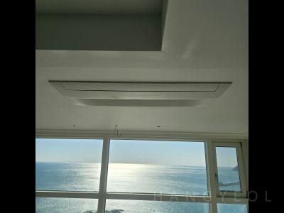 부산광역시 남구 용호동 오륙도 에스케이뷰 아파트 시스템에어컨 시공 현장 3