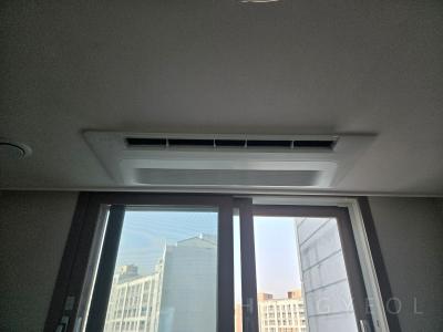 경기도 화성시 산척동 레이크힐 반도유보라 아이비파크 10.2 시스템에어컨 시공 현장 5