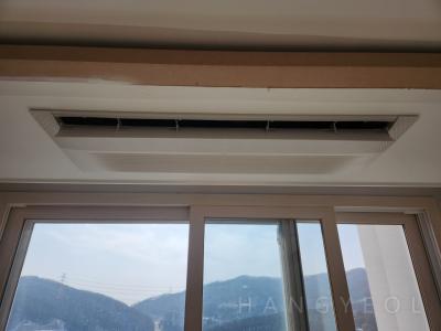 경기도 용인시 처인구 삼가동 용인포레 시스템에어컨 시공 현장 1
