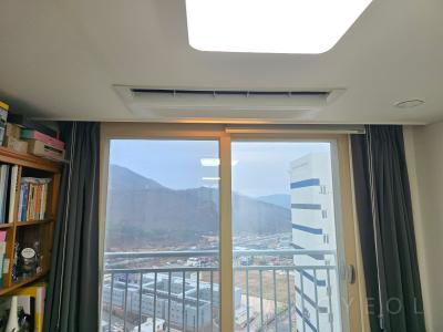 울산광역시 북구 매곡동 드림인시티 에일린의뜰 2차 시스템에어컨 설치 사례