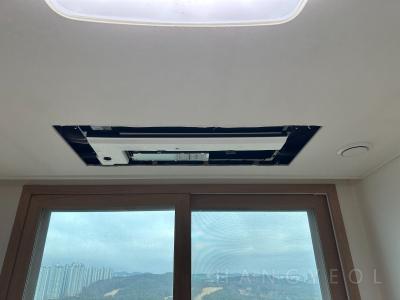 경기도 화성시 청계동 동탄역 시범한화 꿈에그린 프레스티지 시스템에어컨 실내기