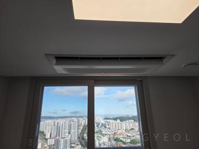 울산광역시 남구 신정동 문수로롯데캐슬그랑파르크 시스템에어컨 설치 사례