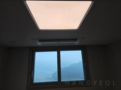 충청남도 아산시 배방읍 힐스테이트 자이 아산센텀 시스템에어컨 시공 현장 2